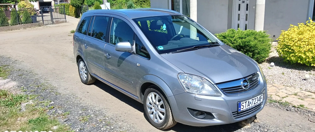 Opel Zafira cena 21500 przebieg: 141851, rok produkcji 2010 z Nowy Dwór Mazowiecki małe 46